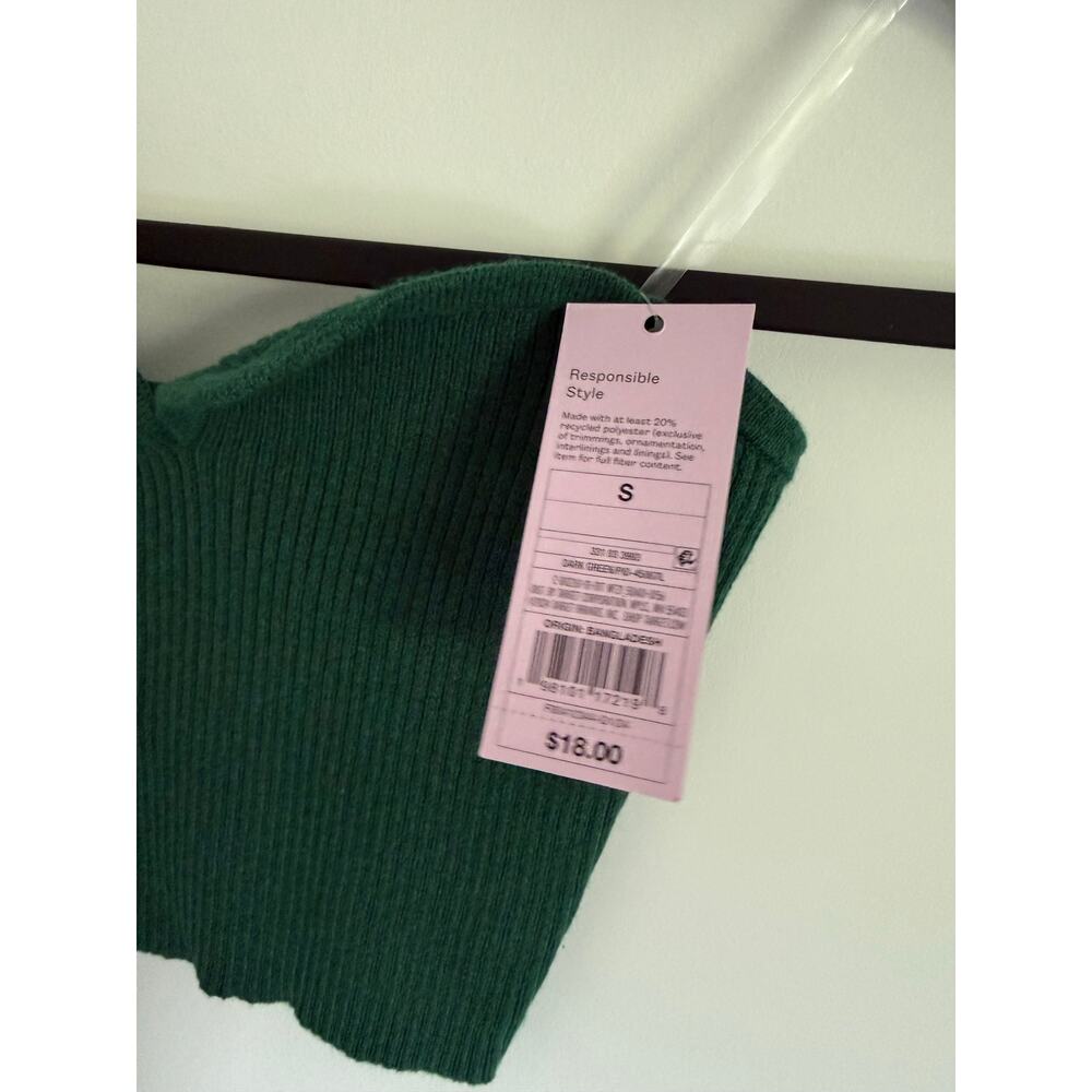 $18 New Wild Fable Twin Cardigan Set - Small - Green - Picture 5 of 8